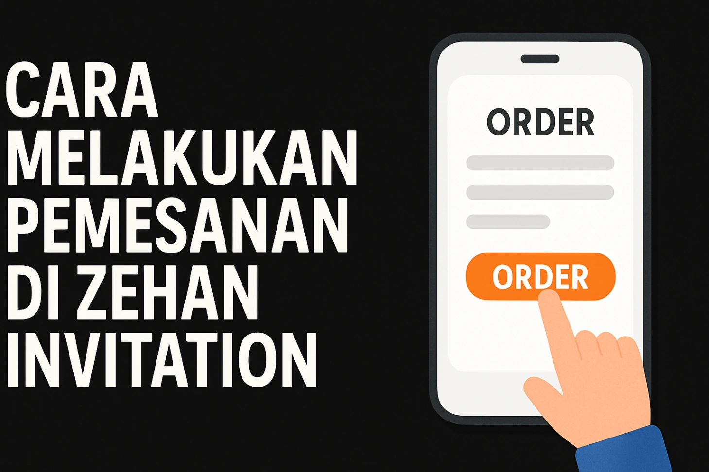 Cara Pemesanan Undangan